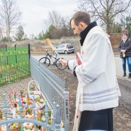 Święcenie pokarmów w Marulewach i Trzaskach (03 2018)